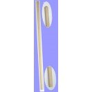  Borstelsteel hout 2.4cm