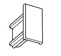  Einddeksel pvc