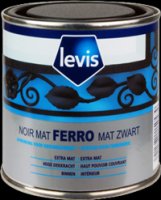 Levis Decor, Ferro Mat Zwart, Metaalverf online te koop ·