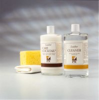 P W Lederverf , renovatie, onderhoud Leather Care Coctail Set