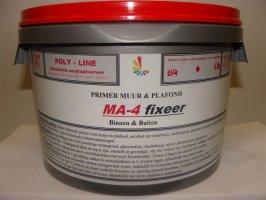 POLY-LINE  Primers muur & plafond MA4 Fixeer Wit ( Binnen)