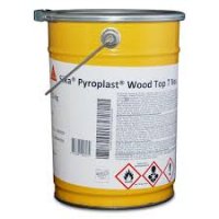  Systeem 1: Hout binnen transparant:1c: Wood  T Top mat eindlaag solventbasis